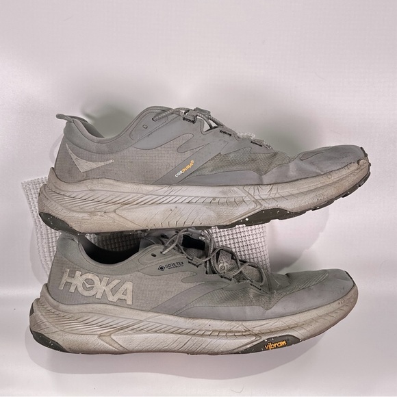 Hoka Men’s Transport GTX Gore Tex Sneakers Gray Vibram Size 13 D main image 15